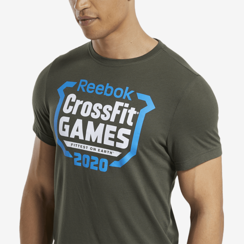 REEBOK CF GAMES CREST GRAPHIC TEE - Fittest Freakest: Training is Everything